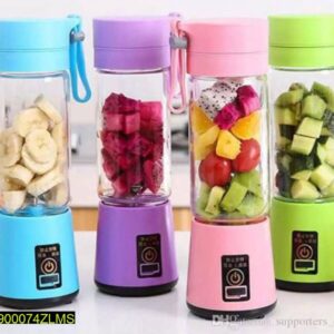 USB Rechargeable 6 Blades Mini Portable Juicer Blender Machine