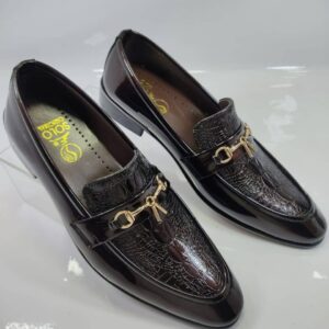 Leather Handmade Loafer Shoes For Men