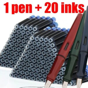 fountain pen with ink refills