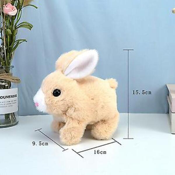 Walking Plush Rabbit Toy - Battery-Operated Bunny with Sounds for Kids – photo 4