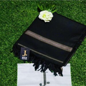black wool shawl for men