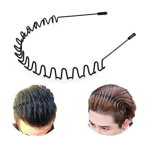 metal hair bands pack of 6 - view 2