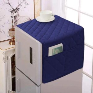 Quilted Fridge Top Cover with Pocket - 20 x 48 Inch Dust Cover