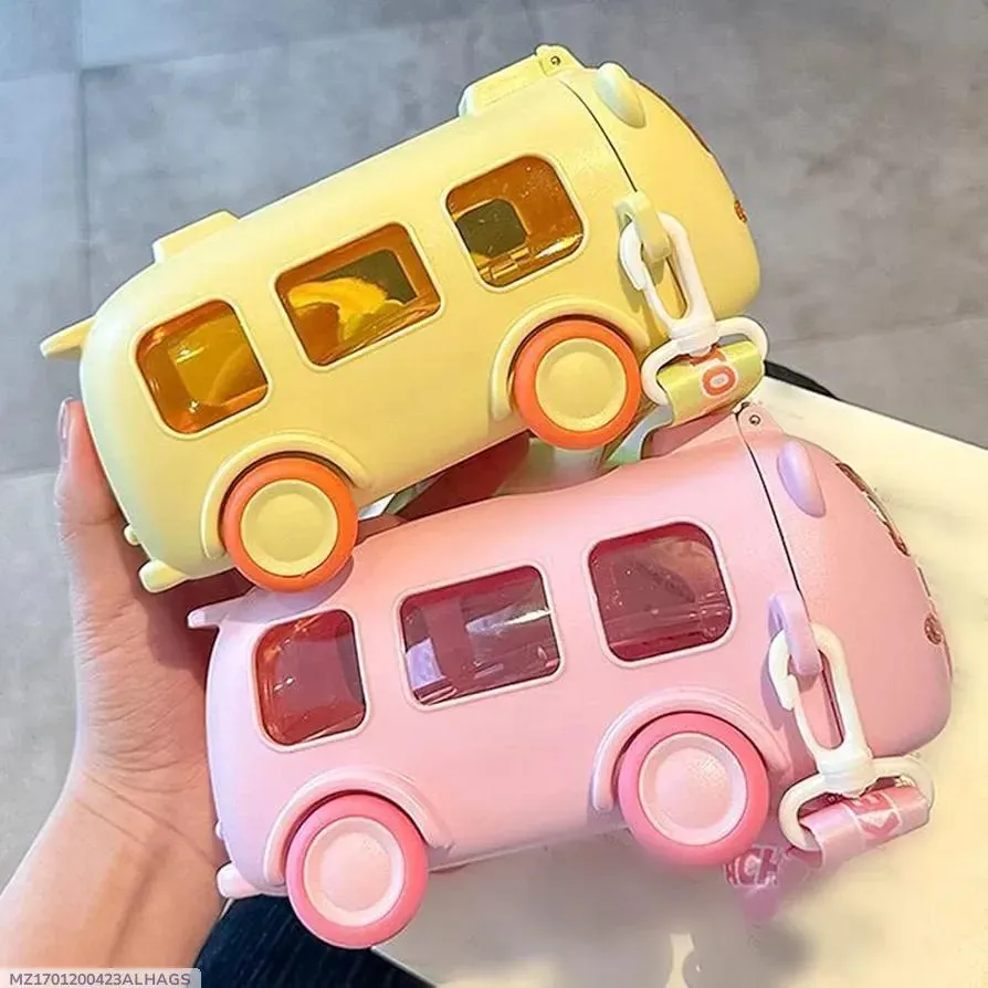 kids bus water bottle - view 3