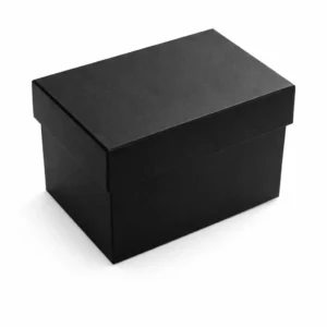 black square storage box