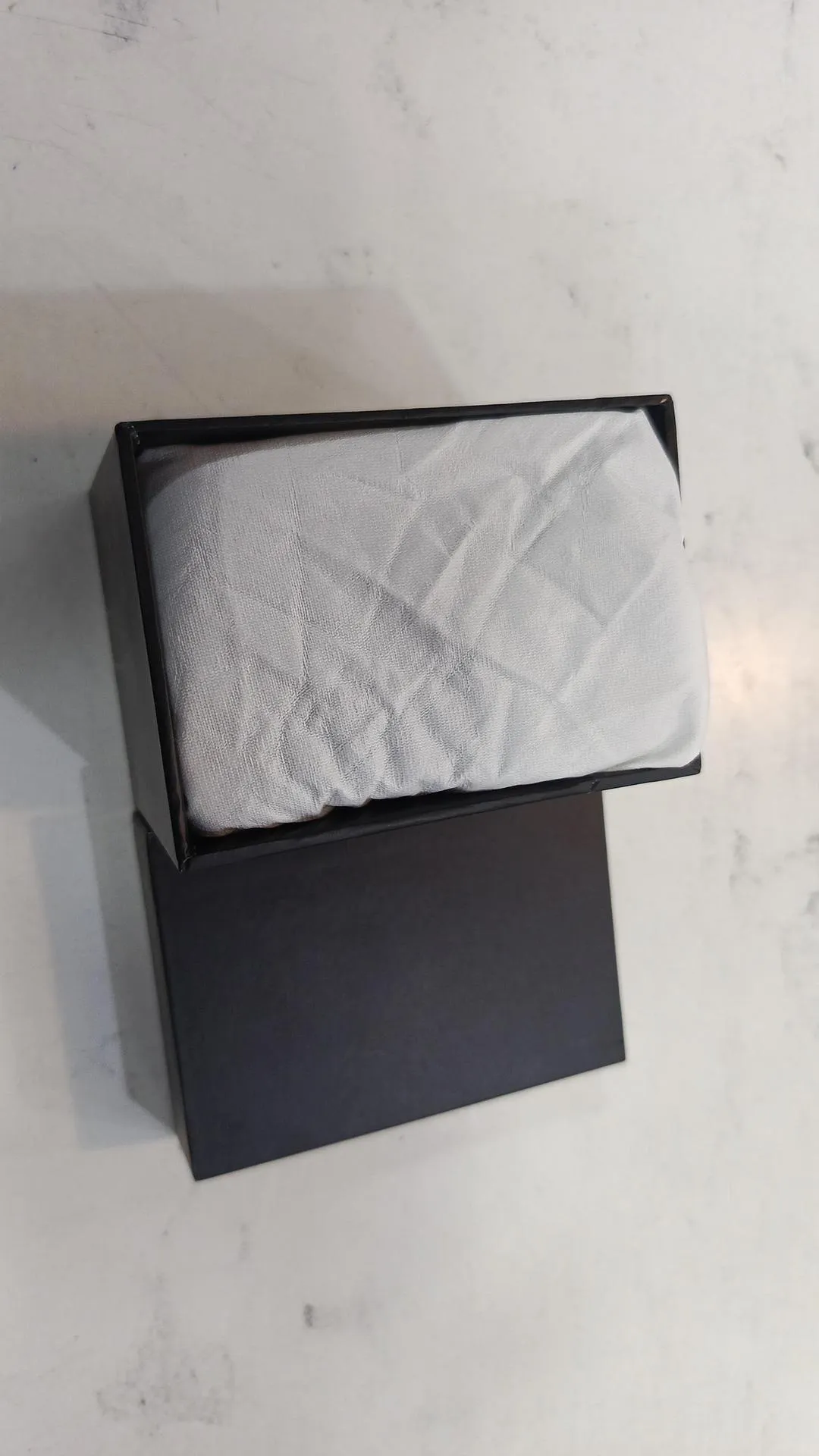 black square storage box - view 3