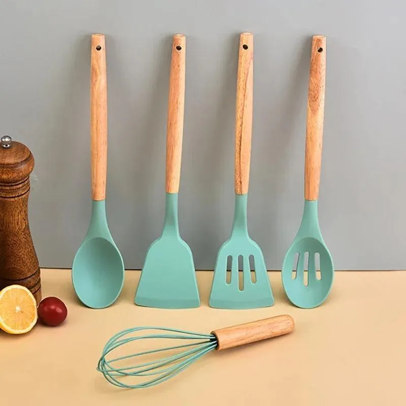 10 piece silicone kitchen utensil set - view 3