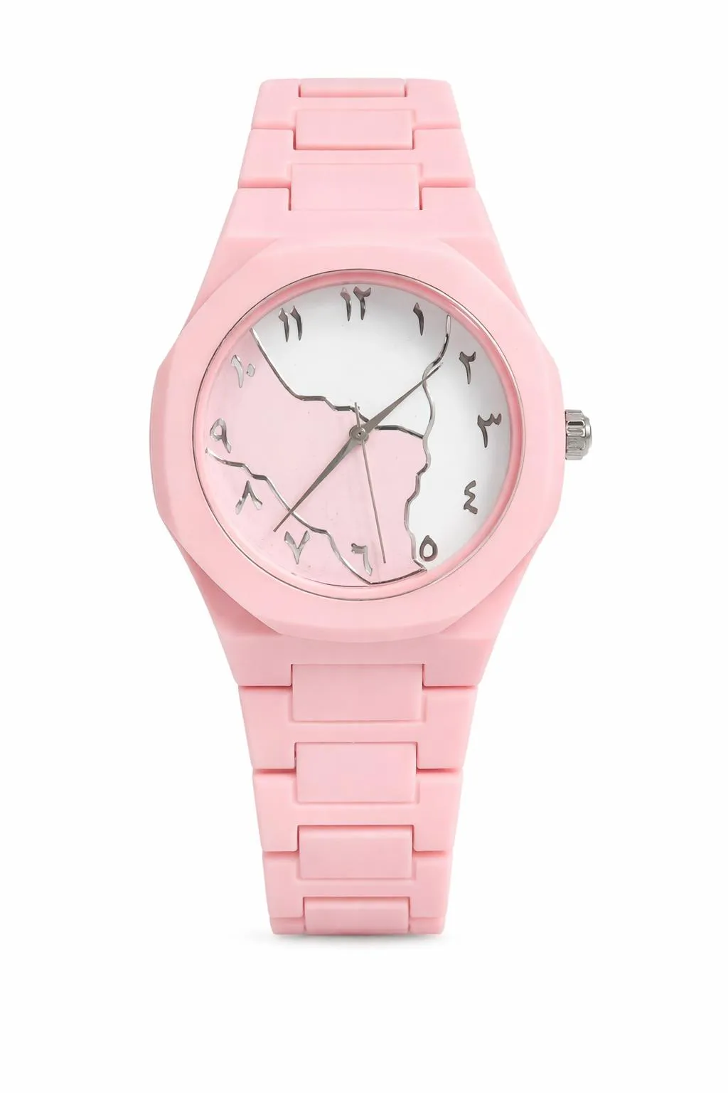 pink analog watch for women