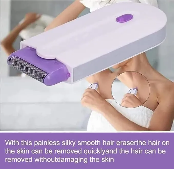 rechargeable hair remover for women - view 2