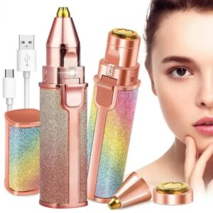 2 in 1 eyebrow trimmer for women
