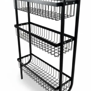 3 tier wall mounted spice rack