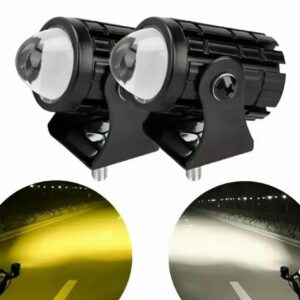 dual colour bike fog lights