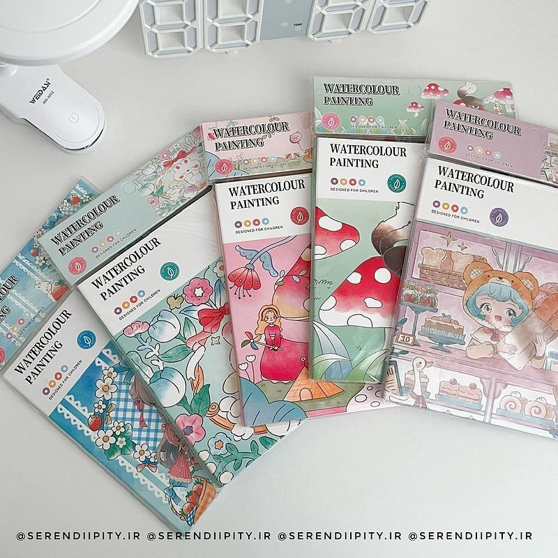 watercolour painting book for kids - view 3