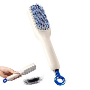 self cleaning hair brush