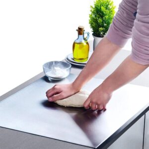 stainless steel cutting board