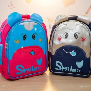 Kids Cartoon School Bag - Smile Design Backpack for Boys and Girls