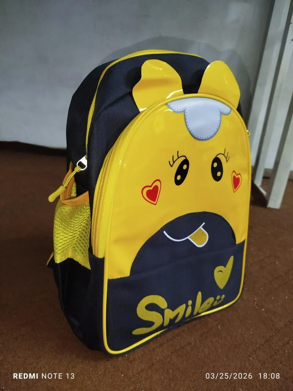 Kids Cartoon School Bag - Smile Design Backpack for Boys and Girls – photo 2