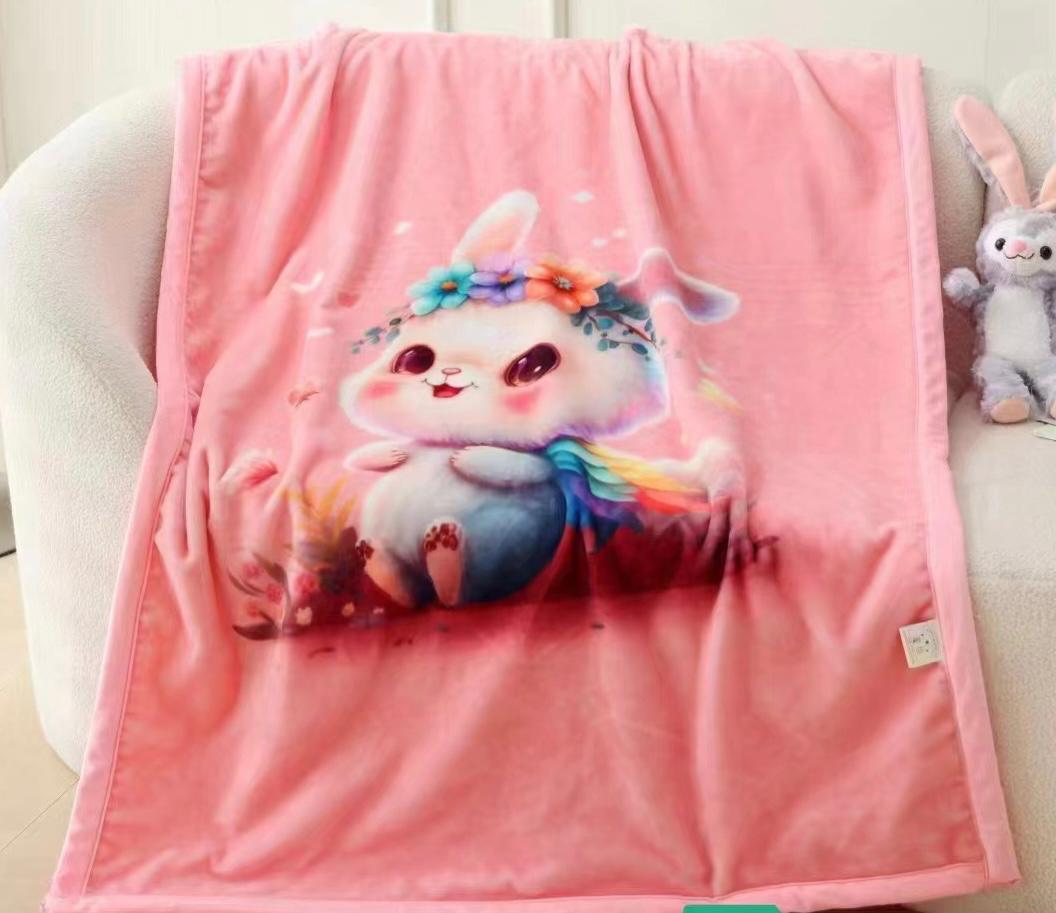 baby printed flannel blanket - view 5