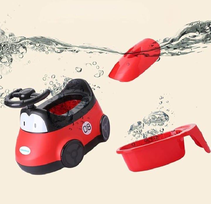 baby potty training car