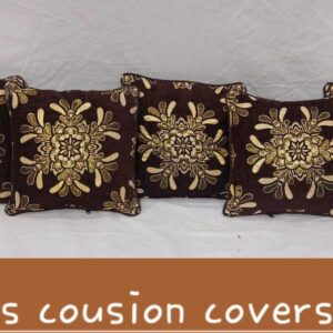 velvet jacquard cushion covers set