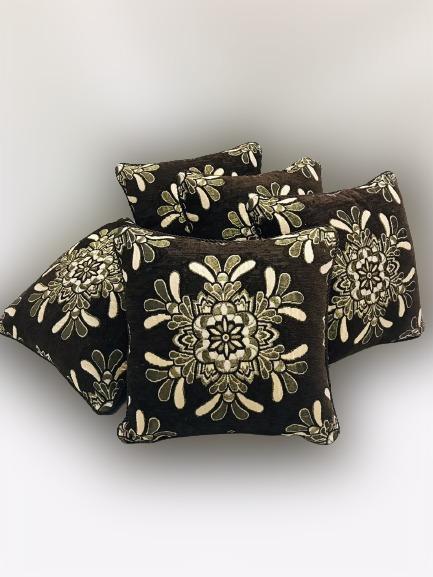 velvet jacquard cushion covers set - view 2