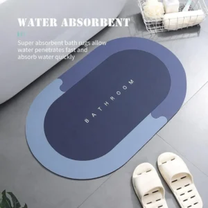water absorbent bath mat
